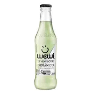 Refrigerante Lemon Sour Orgânico Wewi 255 Ml