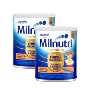 Pack 2 Unidades Milnutri Premium Vitamina de Frutas 760g