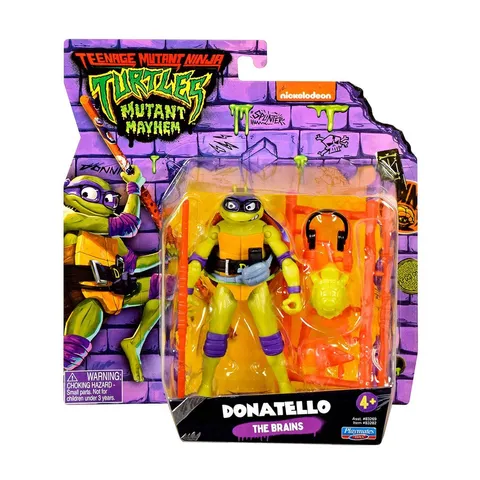 As Tartarugas Ninja Boneco Donatello de 11cm do Filme