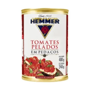 Tomates Pelados em Pedaços 240g Hemmer