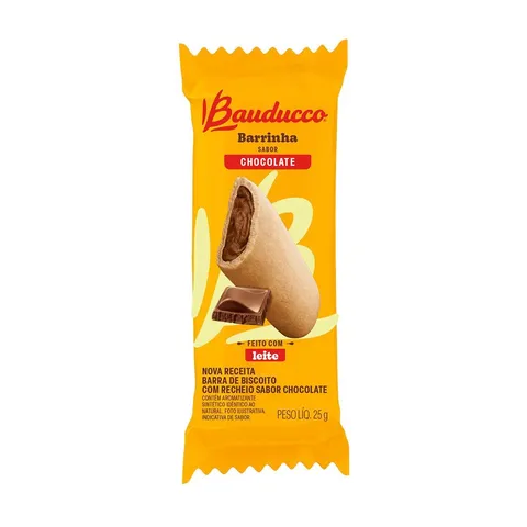 Barrinha Chocolate Bauducco 25g