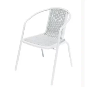 Cadeira Catuai Aco E Plastico Branco