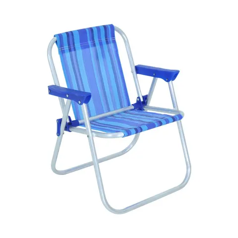Cadeira Infantil em Alumínio Azul