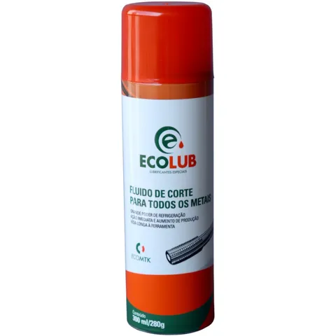 Fluído de corte para metais spray 300 ml ECOMTKSPRAY Ecolub