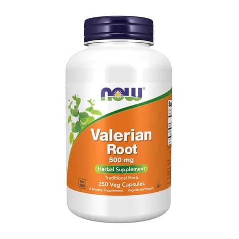 Valeriana Root 500mg Now Foods Valerian Root 250 Veg Caps
