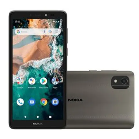Smartphone Nokia C2 2nd Edition 4G 32 GB Tela 57 Câmera com IA Android Desbloqueio Facia