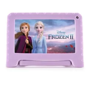 Tablet Frozen II com Controle Parental 4GB RAM 64GB Tela 7 pol Case Wifi Androi