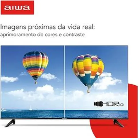 TV Smart 50 AIWA AWSTV50BL02A 4K HDR10 Andr Dolby Audio