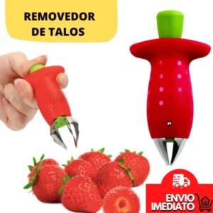Removedor De Talos E Folhas Morango Tomate Abacaxi Frutas Utensílio Cozinha Extrator