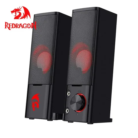 Redragon GS550 AltoFalantes De Música Estéreo De 35mm Destacável Para Jogos Som