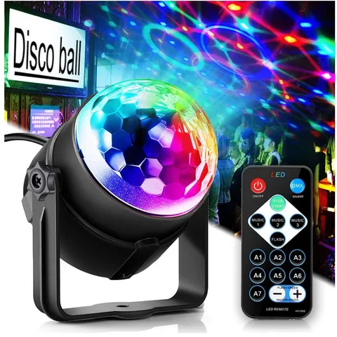 Projetor LED Rgb DJ Desco Bola Com Claro De LED Para Carro Clube Bar Karaoke Xmas Usb