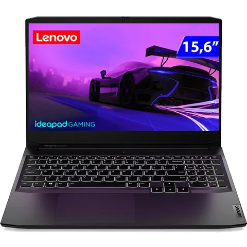 Notebook Lenovo Ideapad Gaming 3I I5 W11 Home 8Gb 512Gb Ssd 156 82Mg0009br Preto Biv