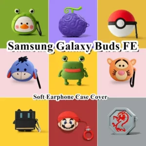 In Stock For Samsung Galaxy Buds FE Case Cartoon Inovação Série Fone De Ouvido Em Silicone Macio Capa Da Caixa NO 1