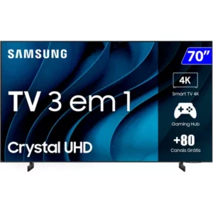 Smart Tv Samsung Dynamic Crystal Color 70 4K WiFi Tizen Uhd 70Cu8000
