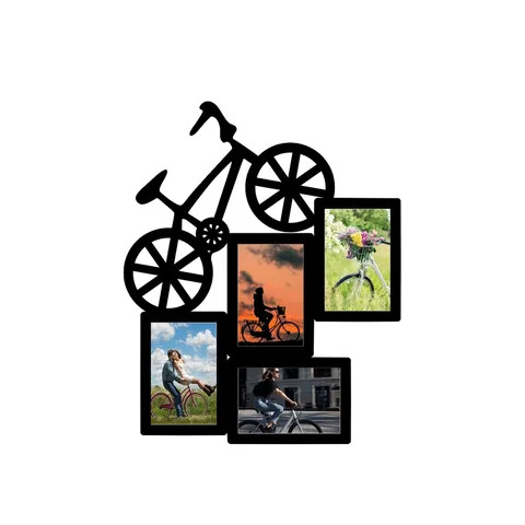 Porta Retrato 10x15 Parede Bicicleta Bike Mural De Fotos