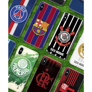 Capa Capinha Motorola Moto G22 Coleção Futebol Times do Coração