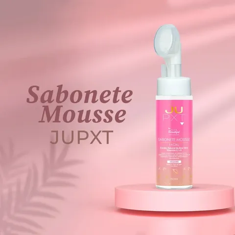 Lançamento JUPXT Mousse de Limpeza Com Aplicador 150ml Face Beautiful