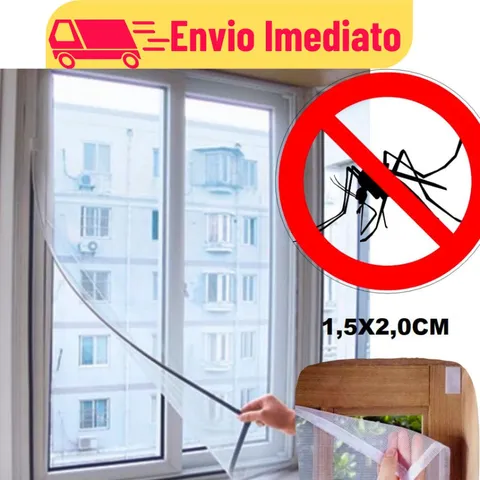 Tela Mosquiteiro Para Janela Com Velcro Antiinseto Mosquito Janela Com Autocolante Pernilongo Removivel promoção
