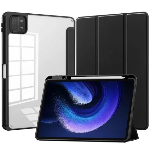 Case Acrílico Magnética Slot Caneta Para Tablet Xiaomi Mi Pad 6 E Pro6 11 2023