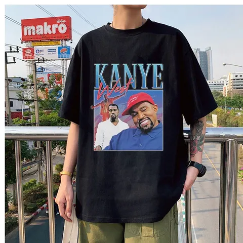 Camiseta Tshirt Unissex Algodão Rapper Kanye West