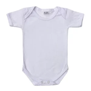 Body Bebê manga curta LISO 100 algodão ideal p enxoval mesversário ou personalizar