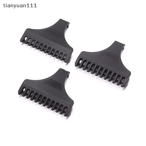 tianyuan111 3pcsset Universal Hair Clipper Shaver Limite De Pentes De Cabelo Substituição Bem