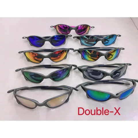 Óculos Doublex com lente polarizada cinza fosco
