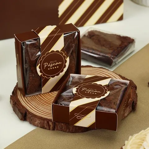 Caixa para Brownie Chocolate 25 unidades