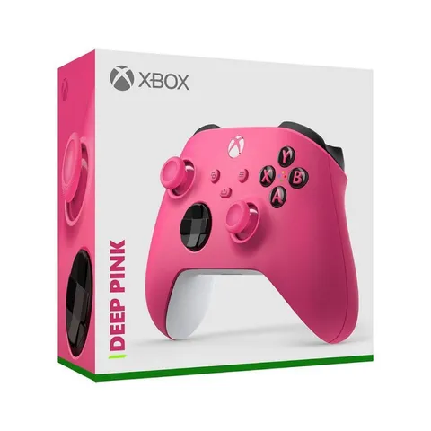 Controle Xbox Series XS Deep Pink sem fio Microsoft