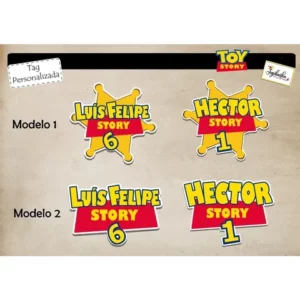 Tag Personalizada Toy Story