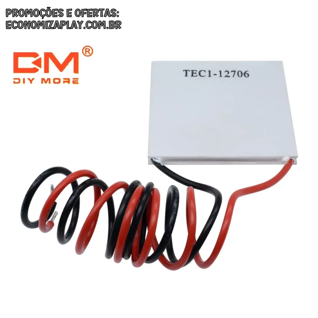 DIYMORE TEC112706 TEC112706 Heat Sink Thermoelectric Cooler Cooling Pad Peltier Plate Module DC12V 60W