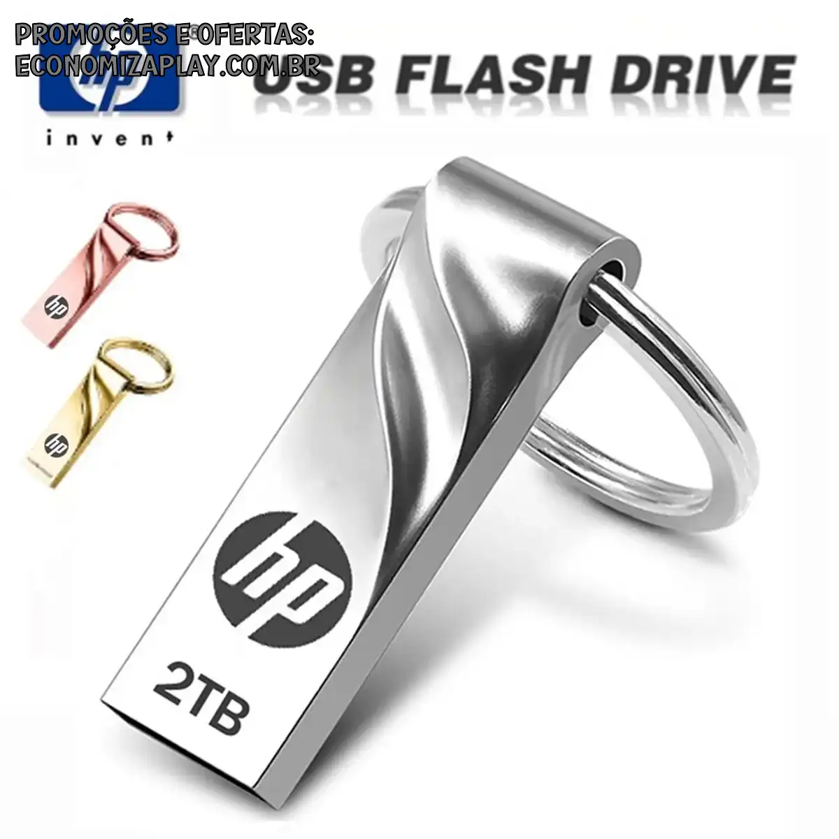 HP Pen Drive 2TB alta velocidade
