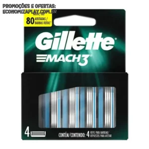 Carga para aparelho de barbear Gillette MACH 3