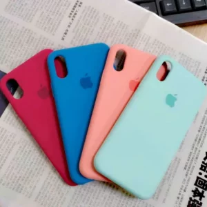 Capa Capinha Silicone IPhone XXS Várias cores Ótima qualidade