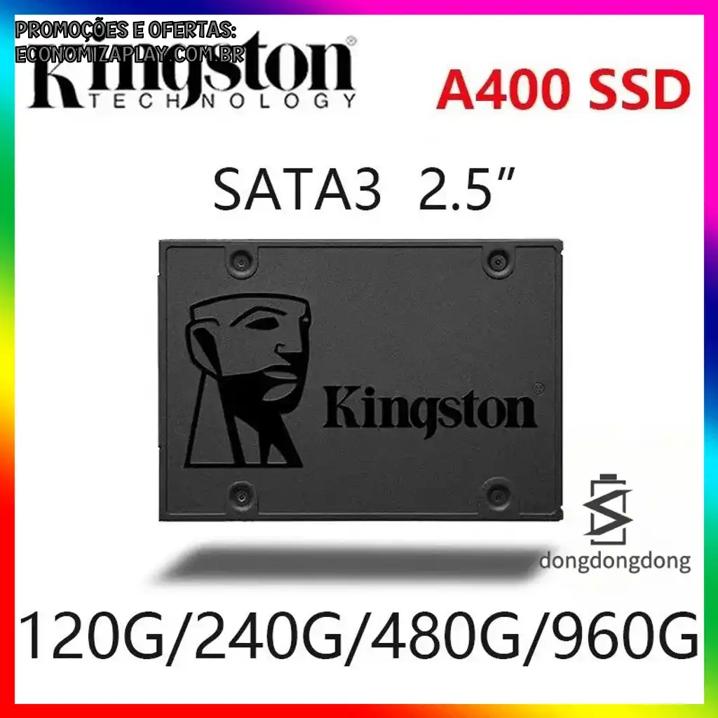 Kingston a400 960GB 120GB 240GB 480GB SATA3 SSD Disco Rígido Interno notebook De 25 Polegadas