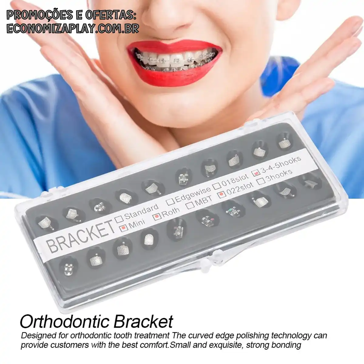 20PCS 3453NO Ganchos Dentário Ortodôntico Estável Durável Suporte Material Odontológico