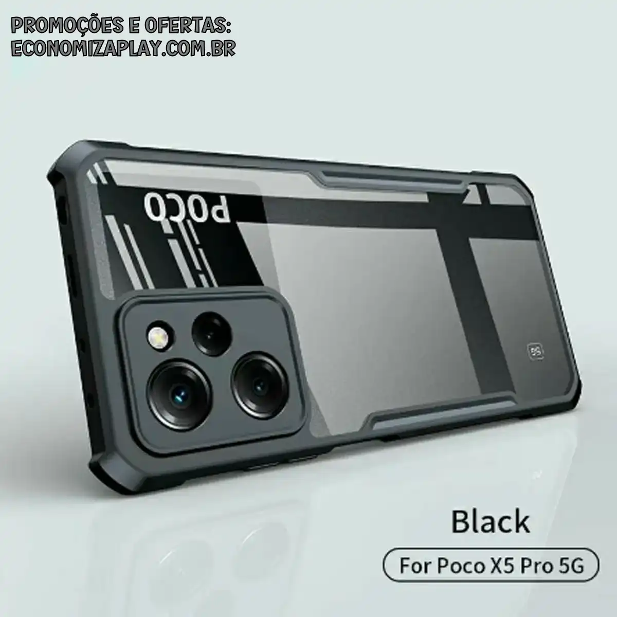 Capa De Celular À Prova De Choque Poco X5 Pro 5G Para Xiaomi C50 X4 X3 M4 M5 Redmi A1 11 Prime Note 12 5G Airbag