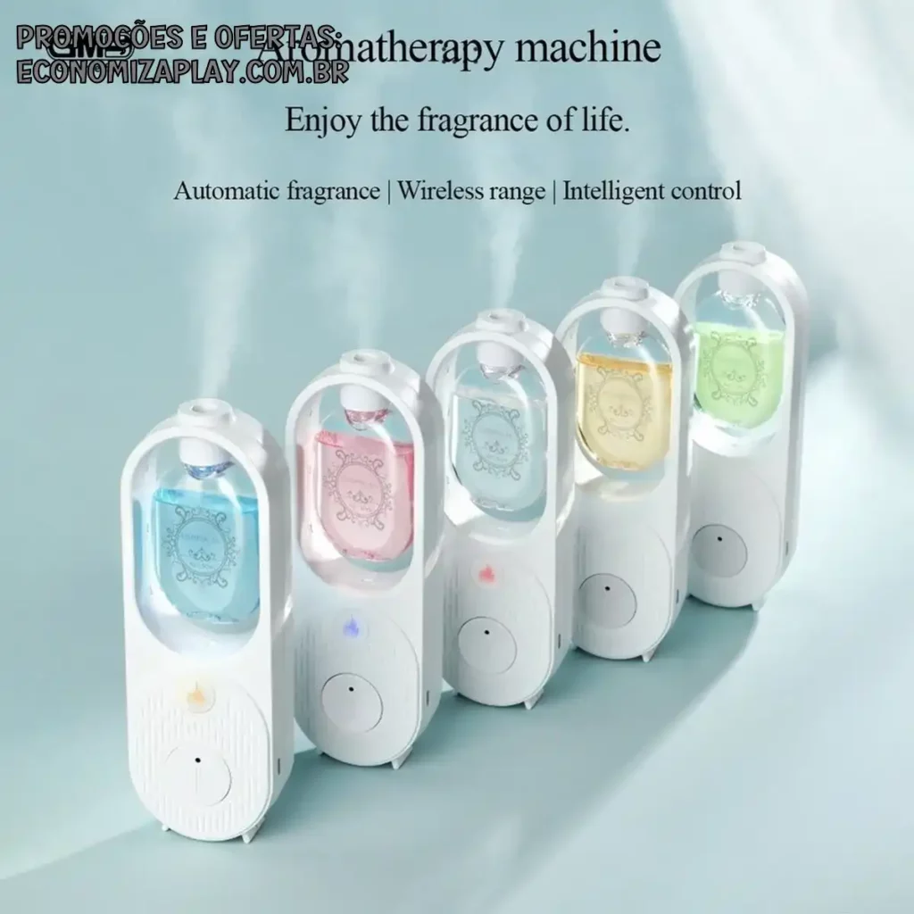 Expande óleo essencial automático máquina de aromaterapia inteligente para uso doméstico para remoção de odores de banheiro e quarto