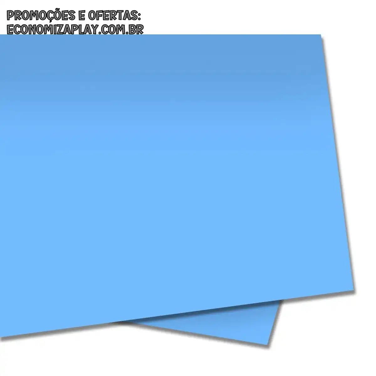 20 x Papel Color Set Azul Celeste 110g 460mmx 660mm