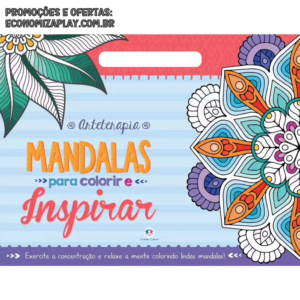 Livro Mandalas para colorir e inspirar