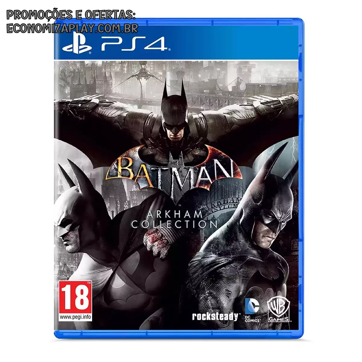 Batman Arkham Collection PS4 EUR Midia Fisica