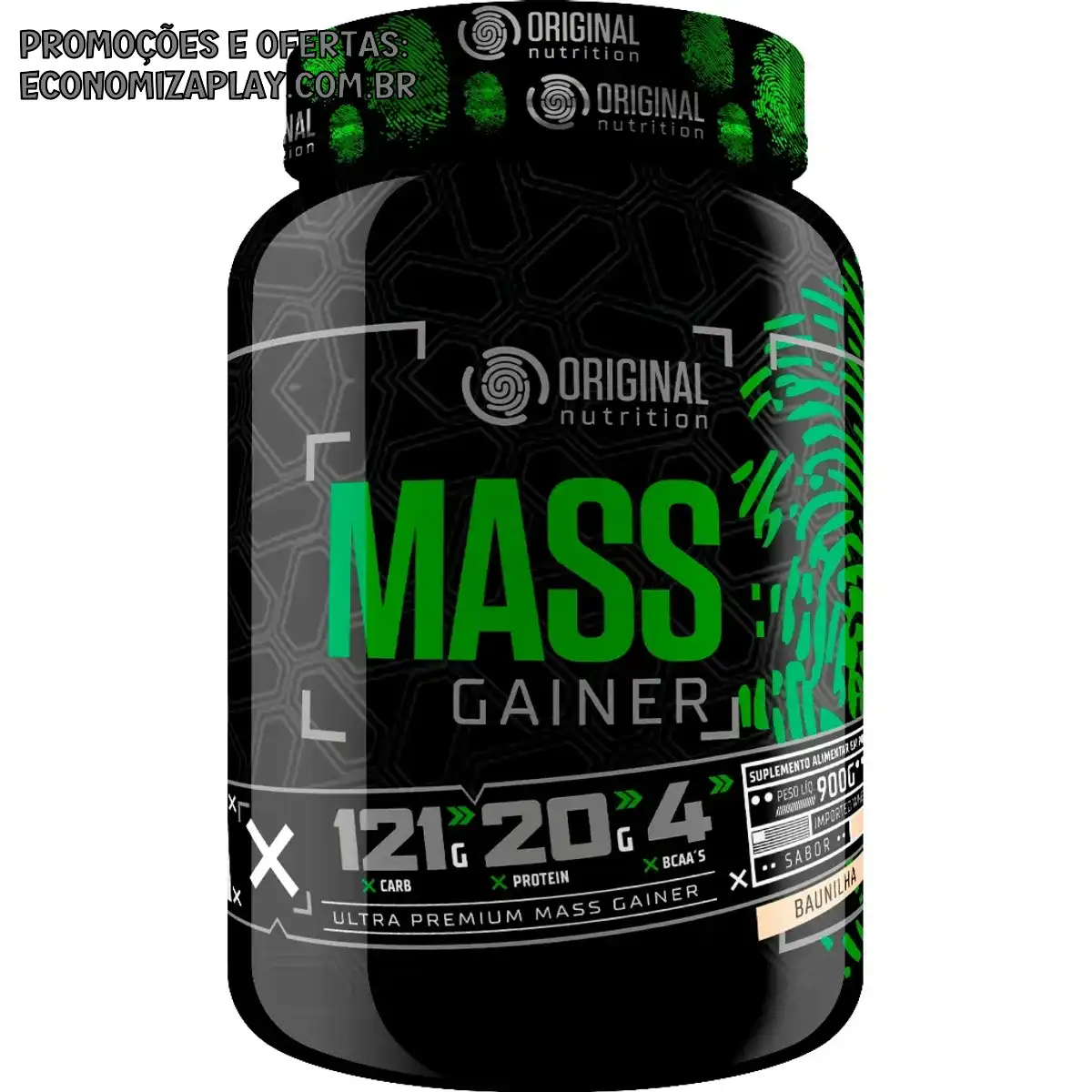 Massa Hipercalórico MASS GAINER 1800G Original Nutrition
