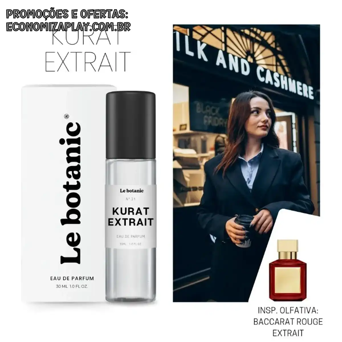 Perfume Kurat Extrait Le botanic Travel Size 30ML