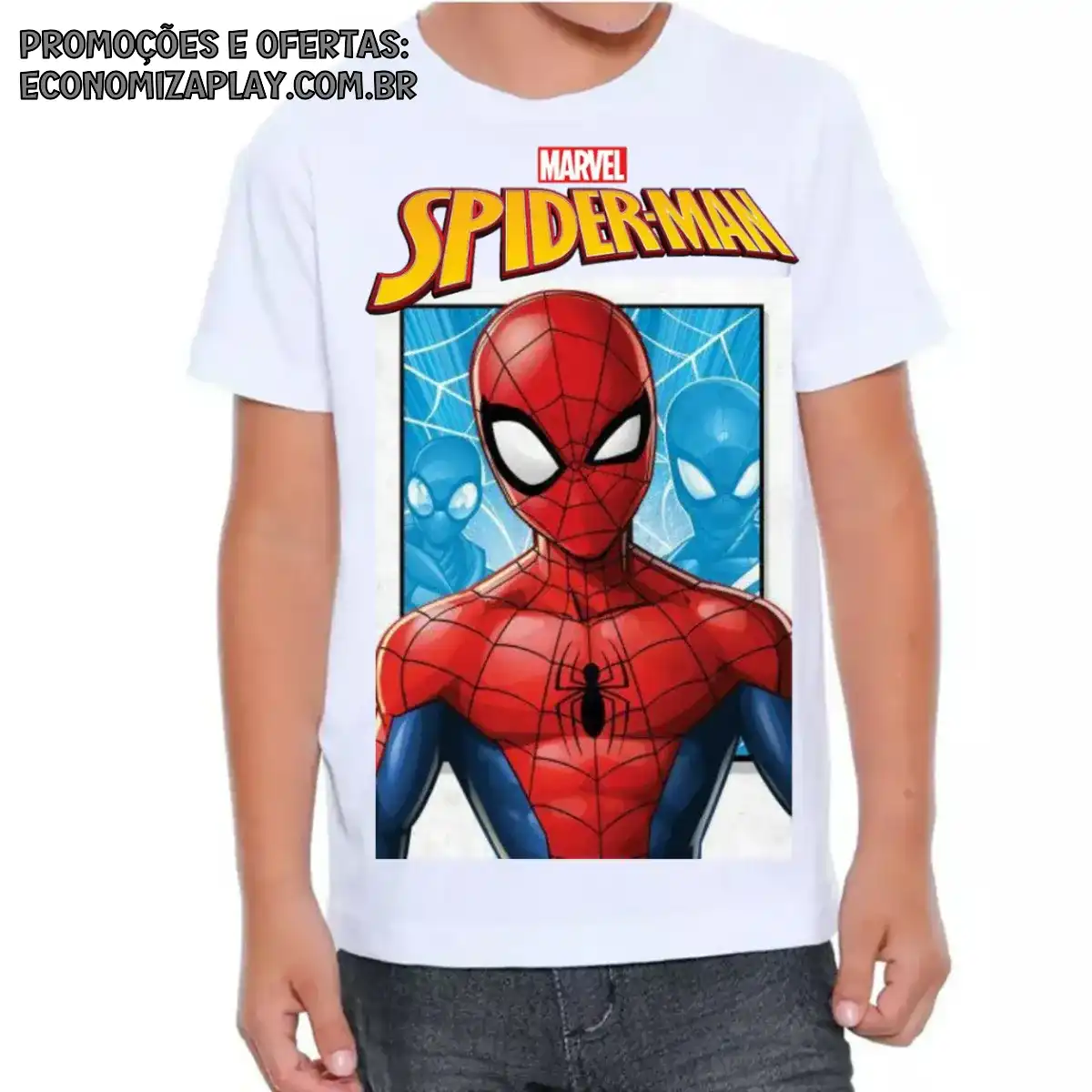 Camisacamiseta Infantil e adulta Homemaranha Spiderman Tshirt Blusa unissex homem aranha Envio imediato