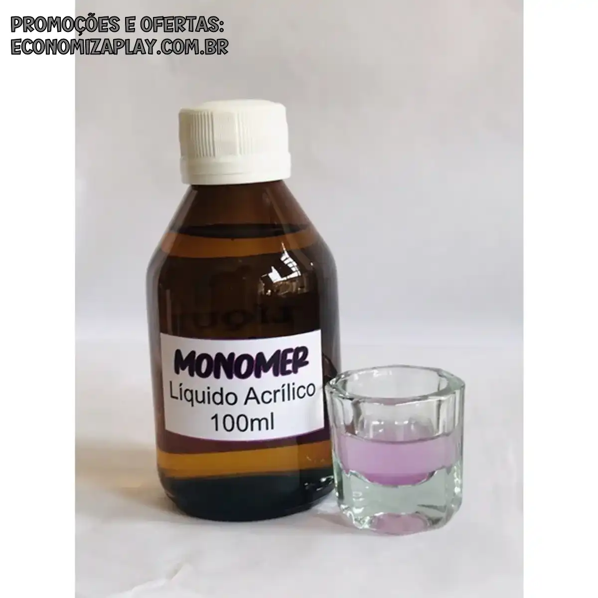 Monomer liquido acrílico 100 ml copo Dappen alongamento de unha porcelana