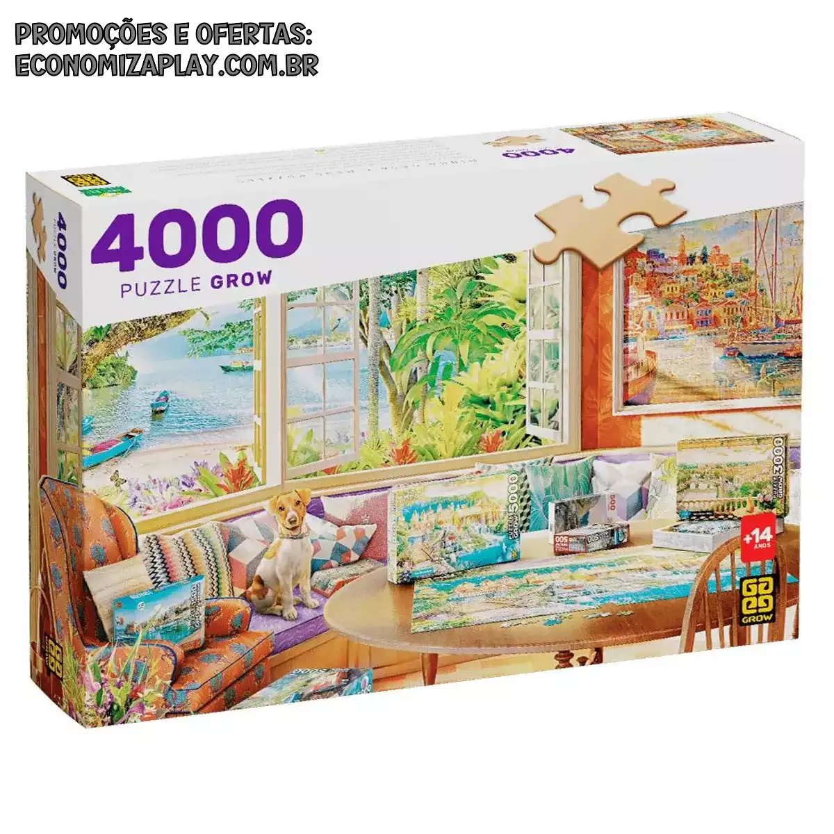 Puzzle 4000 peças Minha Casa e Meus Puzzles