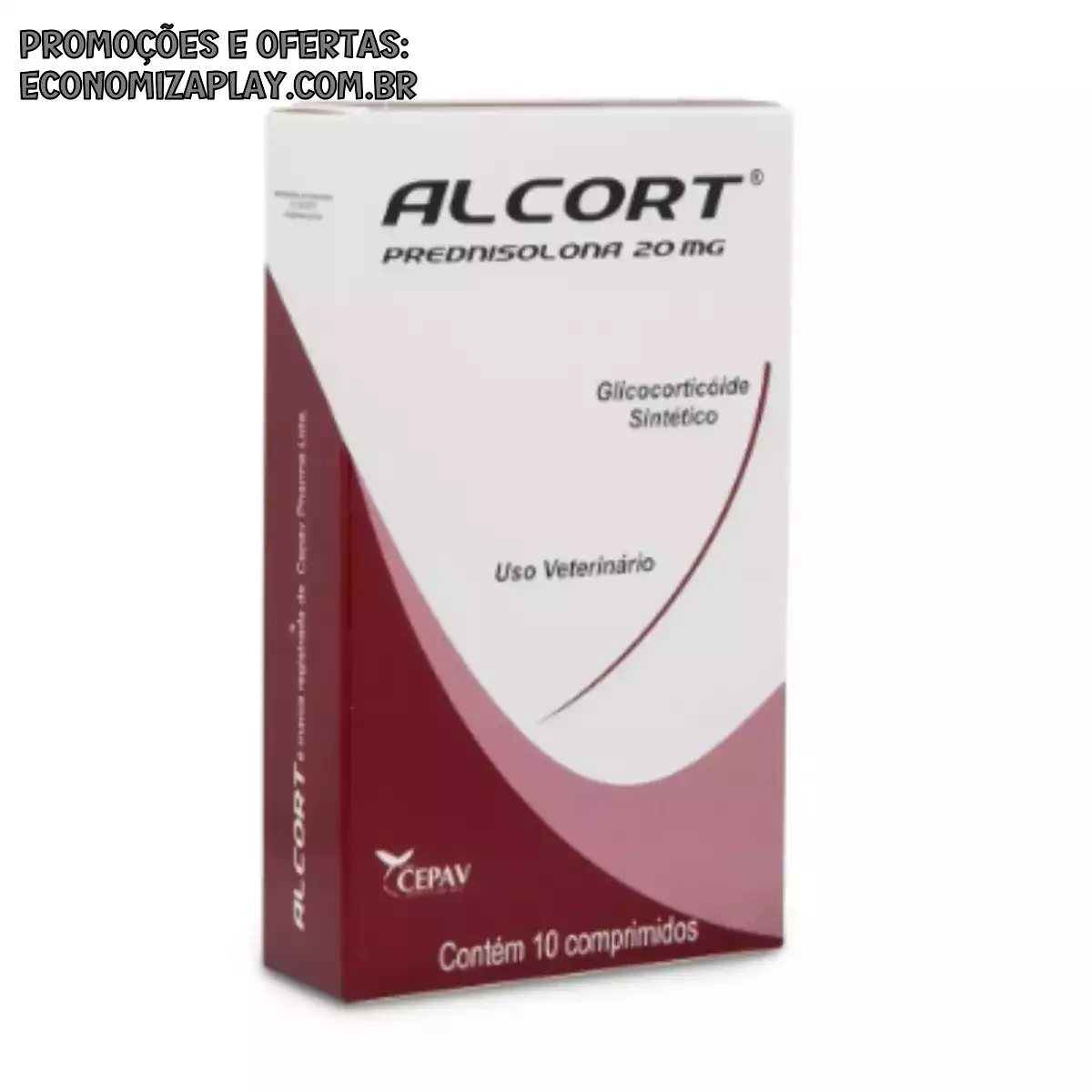 Alcort Prednisolona 20mg Caes 10 Comprimidos Cepav 20 mg