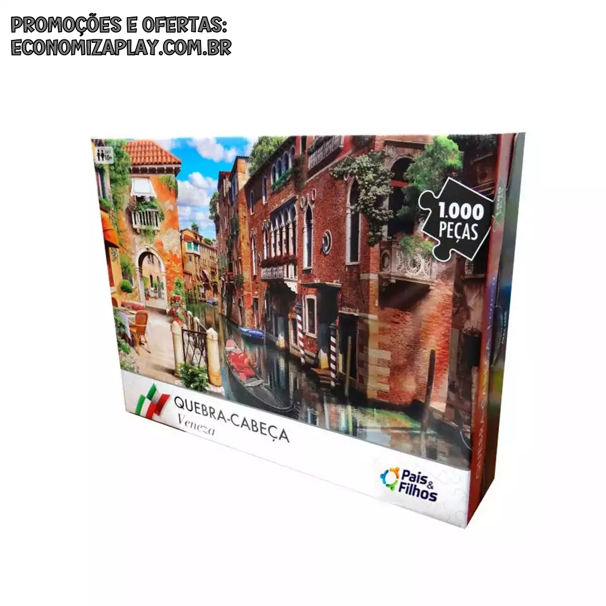 QuebraCabeça Veneza 1000 peças PaisFilhos