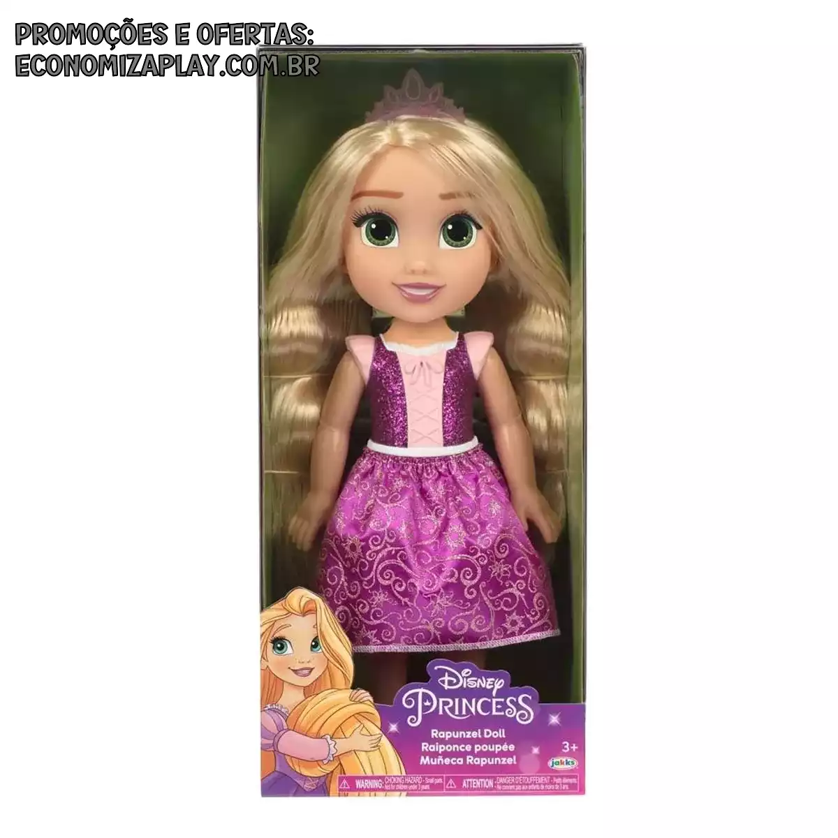 Boneca Disney Princesas Rapunzel Multikids BR2016