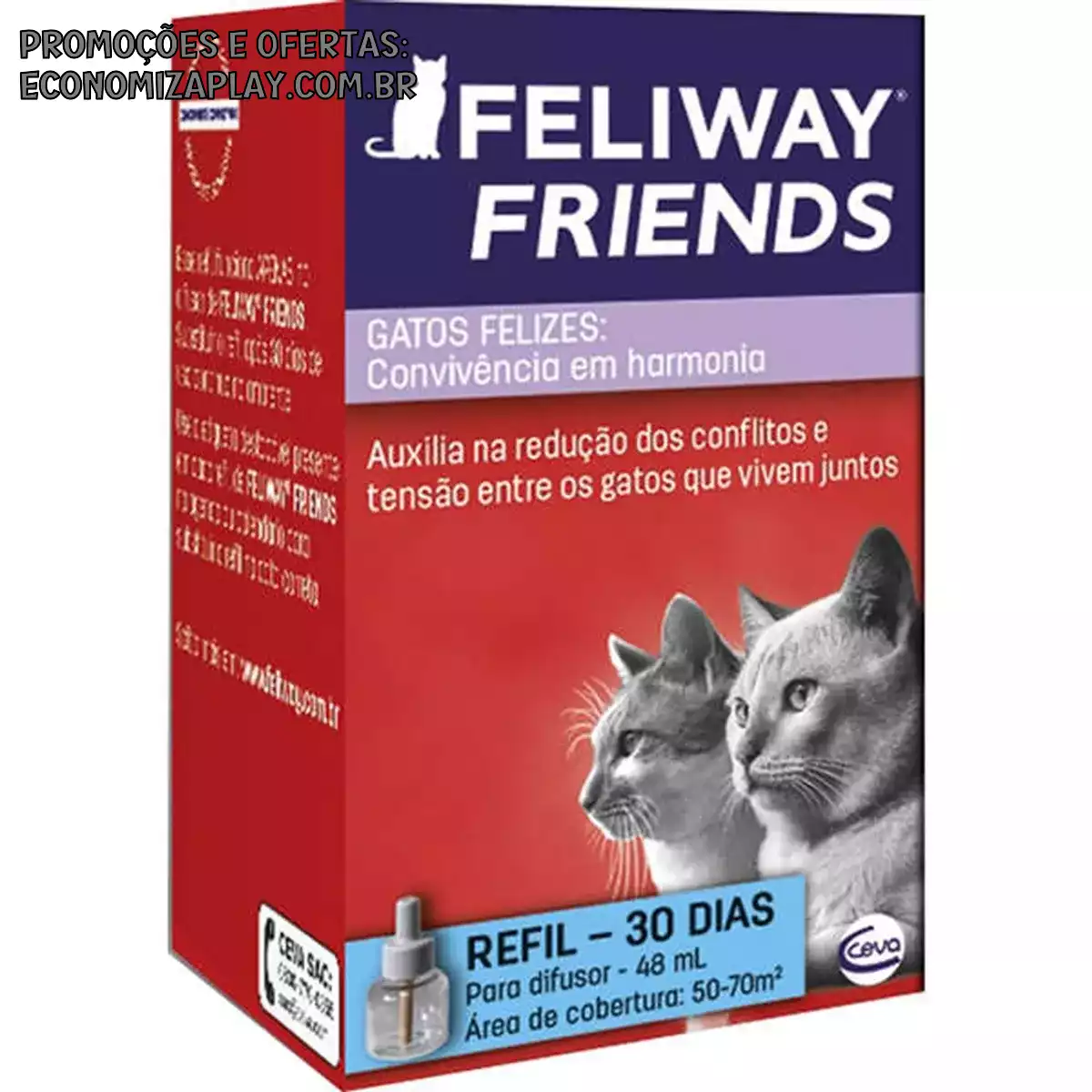 Feliway Friends Ceva Refil para Gatos 48 mL